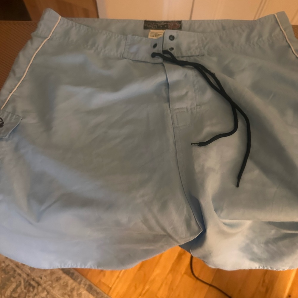 Pacific Blue Light Blue surf shorts